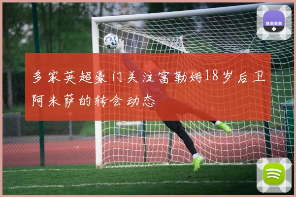 多家英超豪门关注富勒姆18岁后卫阿米萨的转会动态